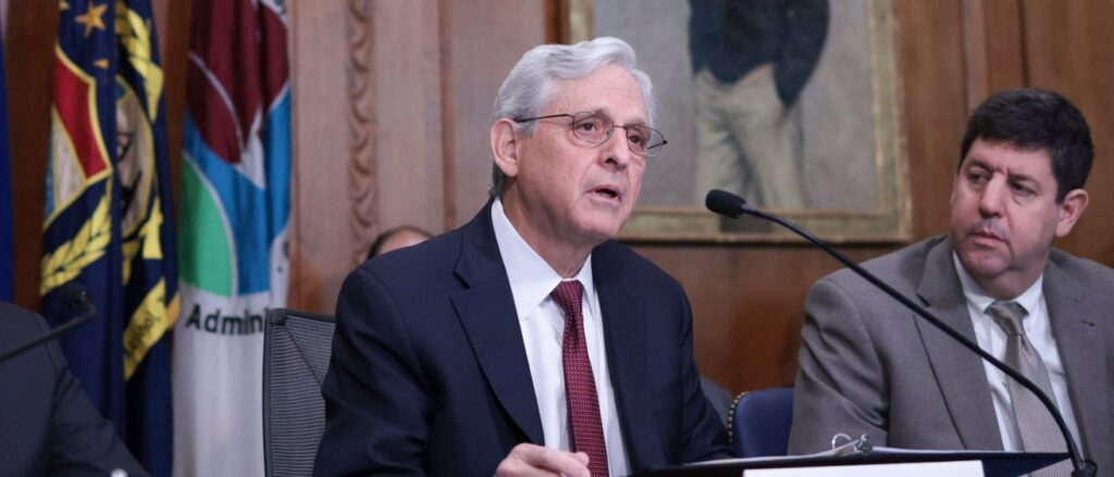 Attorney General Merrick Garland Meets With Law Enforcement Groups To Address Violent Crime