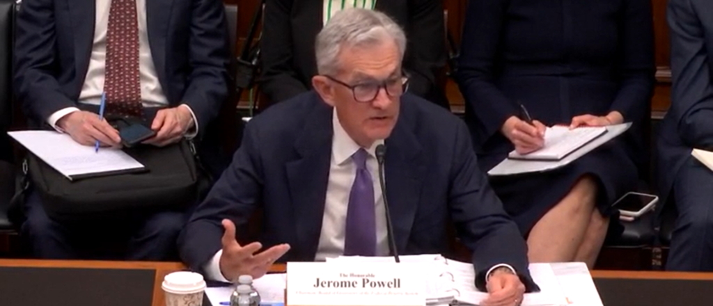 Jerome Powell testifies at Financial Services Committee