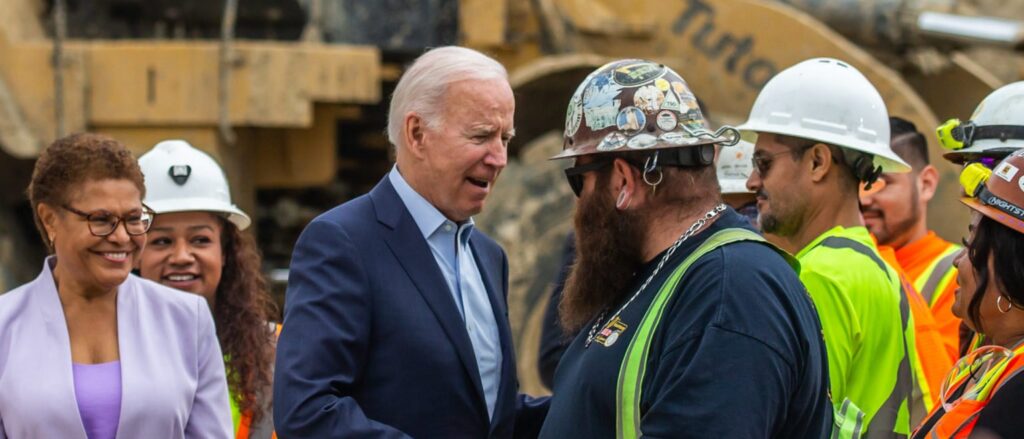 President Biden Delivers Remarks In Los Angeles On Administration