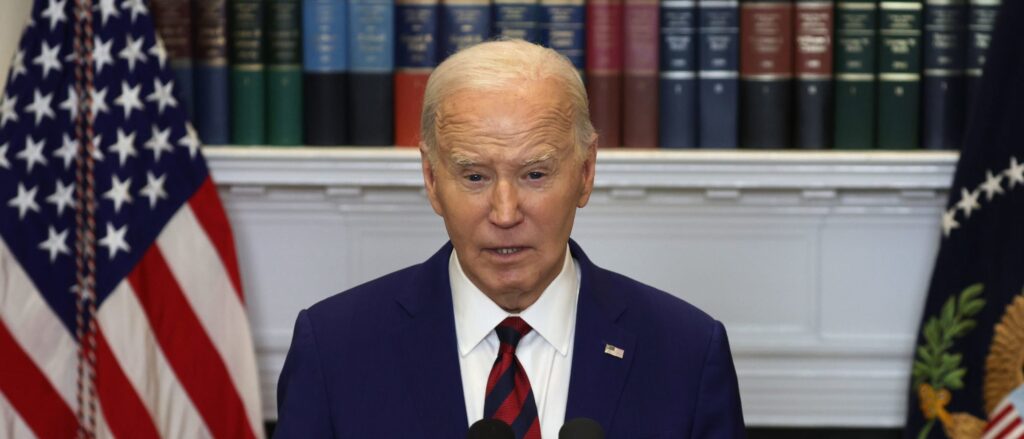 President Biden Delivers Remarks At The White House On The Francis Scott Key Bridge Collapse