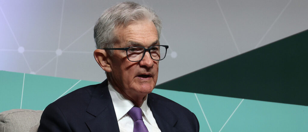 Fed Chair Powell And Google CEO Sundar Pichai Speak At Stanford University