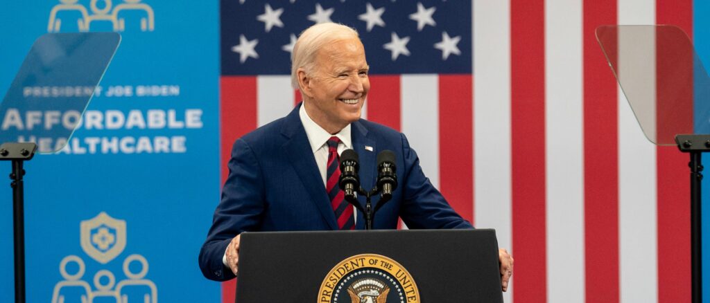President Biden Speaks At The Chavis Community Center In Raleigh, North Carolina