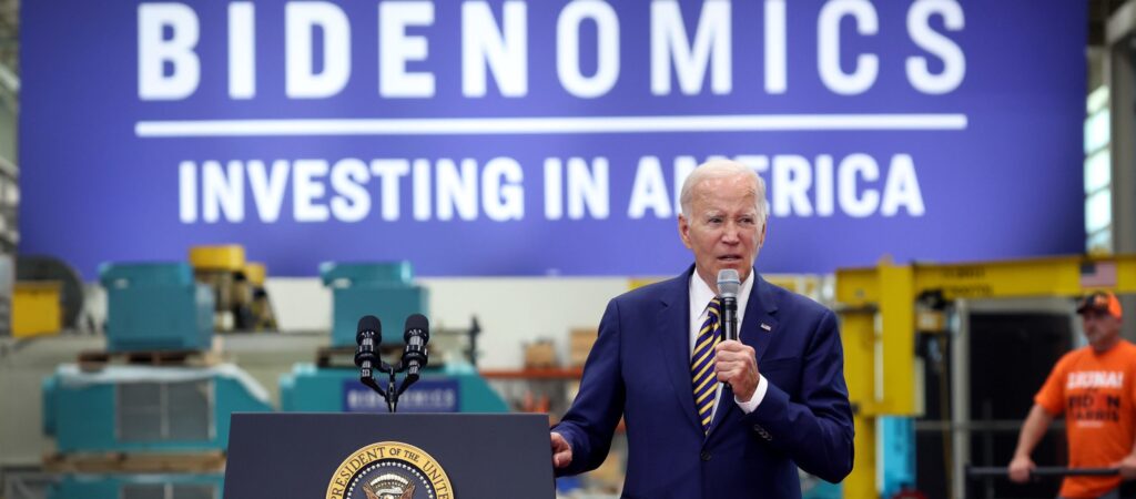 President Biden Delivers Remarks On Bidenomics In Milwaukee