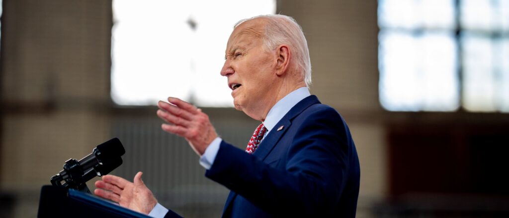 President Biden Holds Campaign Rally In Philadelphia