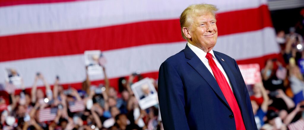 Donald Trump Holds Campaign Rally In Philadelphia