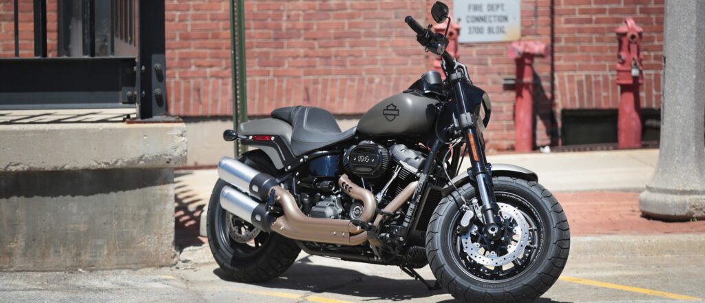 Harley Davidson Motorcycles Corporate Logo at Disney Springs at Walt Disney World in Orlando, Florida