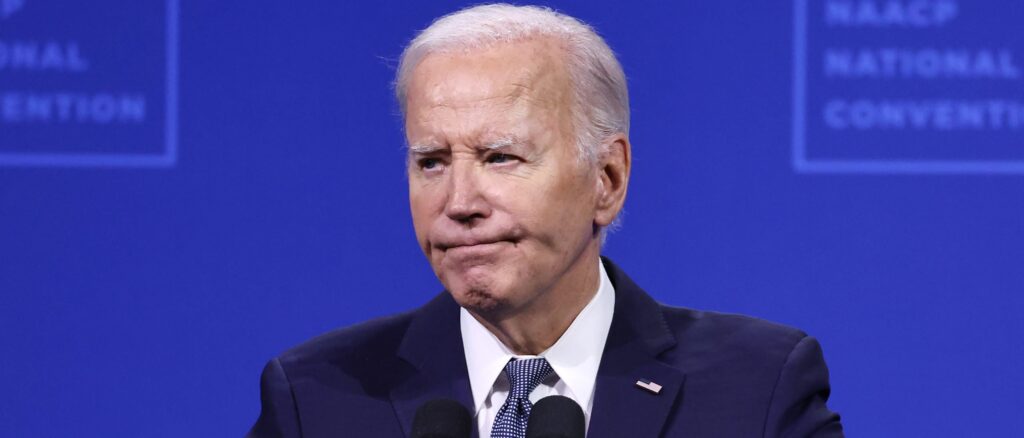 President Biden Addresses NAACP Convention In Las Vegas