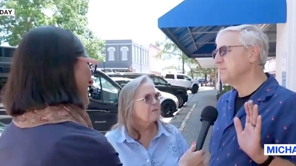 Conservative Texas Voter Gets A Blunt Fact-Check From His Wife Conservative Texas Voter Gets A Blunt Fact-Check From His Wife