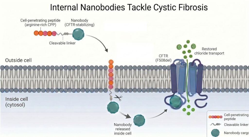Internal Nanobodies Tackle Cystic Fibrosis