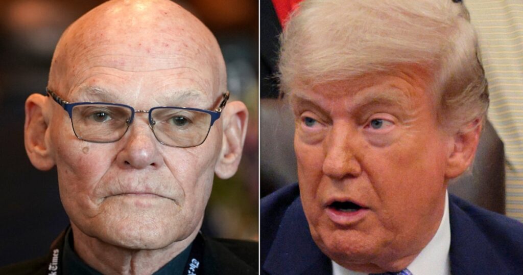 James Carville Has A Damning Prediction About How Trump’s Presidency Ends
