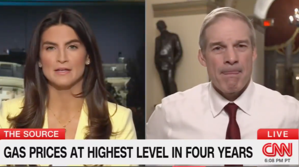 Jim Jordan Called Out By Kaitlan Collins For Denying His Own Words