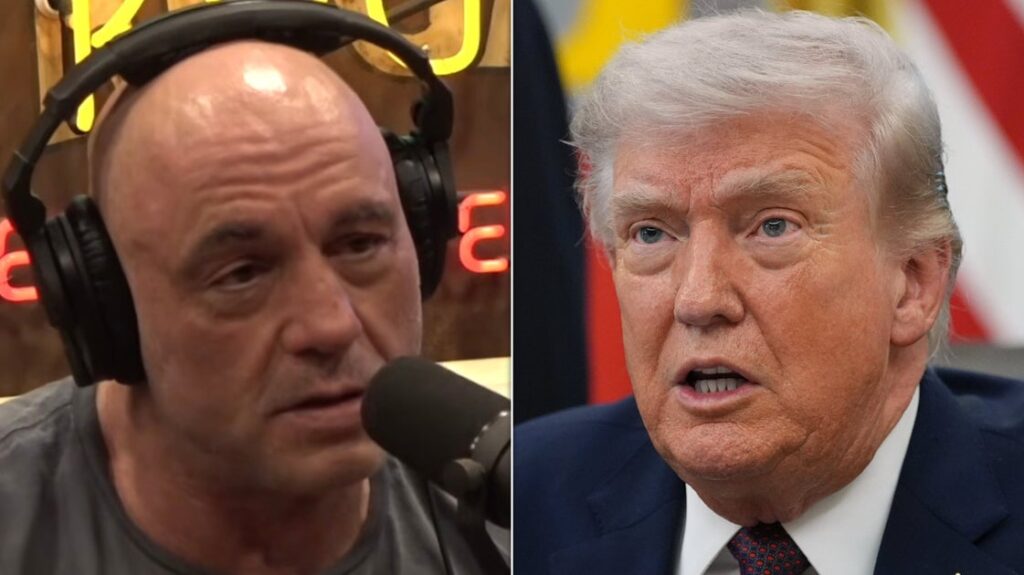 Joe Rogan Offers Bluntest ‘F**king’ Fix For Trump’s White House UFC Problems Joe Rogan Offers Bluntest ‘F**king’ Fix For Trump’s White House UFC Problems