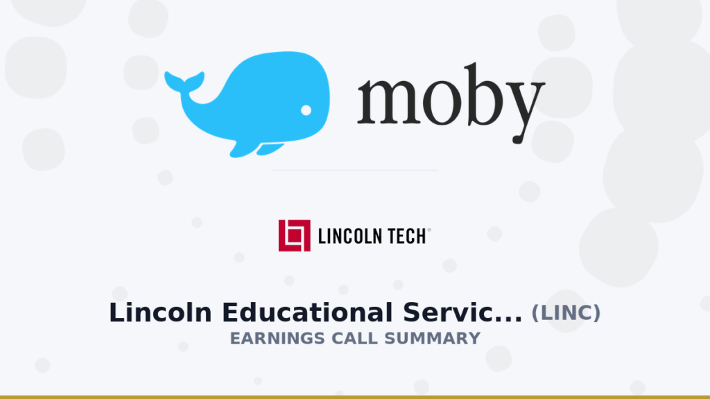 Lincoln Educational Services Corporation Q1 2026 Earnings Call Summary