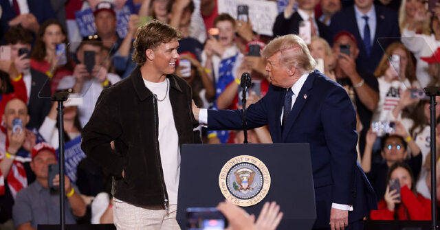 Trump Defends Giants’ Jaxson Dart After Backlash Over Rally Appearance