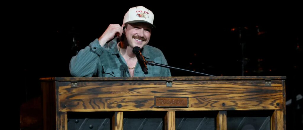 Morgan Wallen Takes His Rage Out On A Piano On Stage In Denver