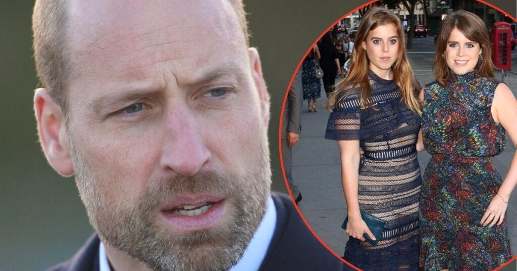 Prince William ‘Banishes’ Beatrice and Eugenie as Working Royals