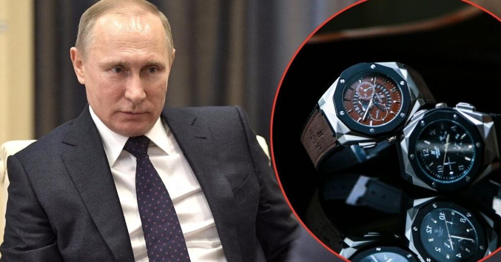 Putin Bans Aides From Wearing Watches Over Assassination Fears