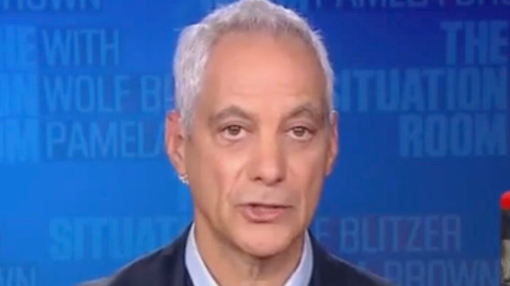 Rahm Emanuel Blasts Republican 'Bunch Of Chumps' Only Now 'Revolting' Against Trump