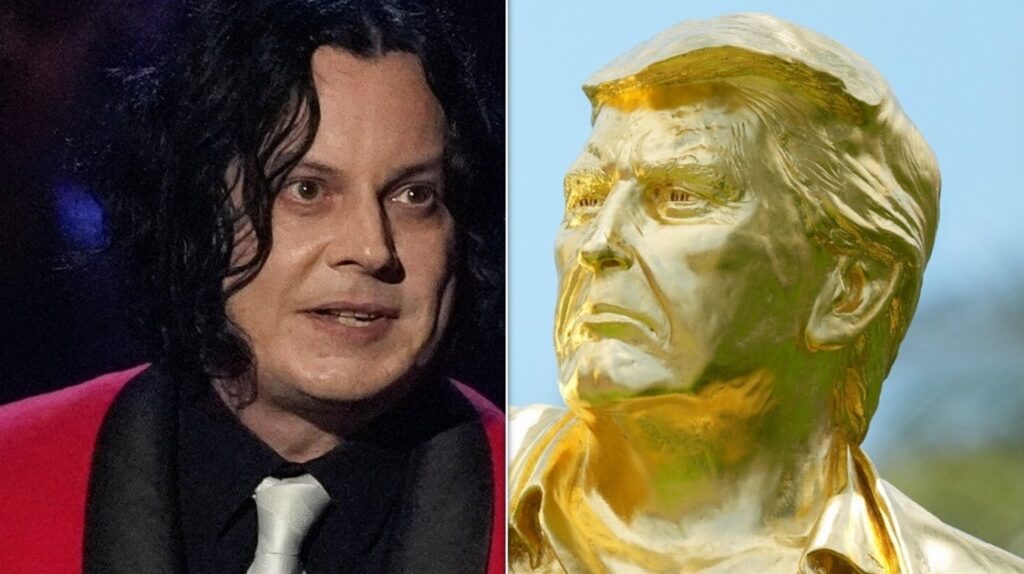 Rock Star Jack White Points Out The Absurdity At The Heart Of That New Golden Trump Statue