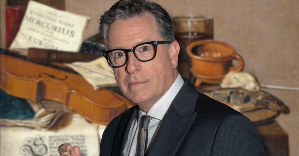 Stephen Colbert Planned ‘Cringeworthy’ Poetry Recital Finale Stephen Colbert Planned ‘Cringeworthy’ Poetry Recital Finale