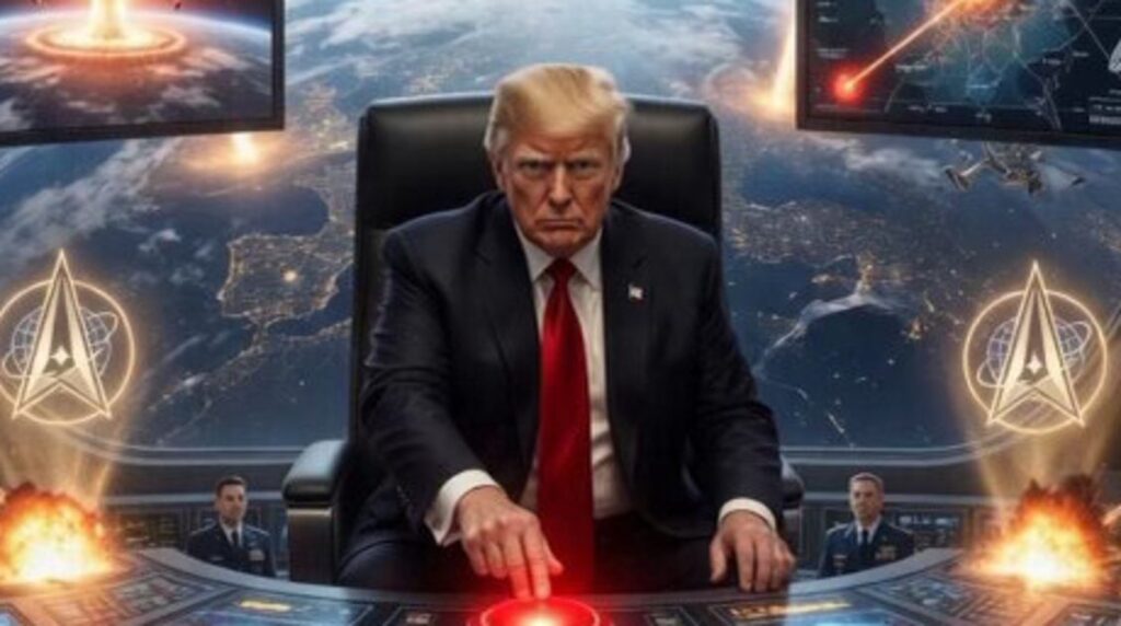 Trump Bombs Earth From Space In Truth Social Posts During Prayer Rally Trump Bombs Earth From Space In Truth Social Posts During Prayer Rally