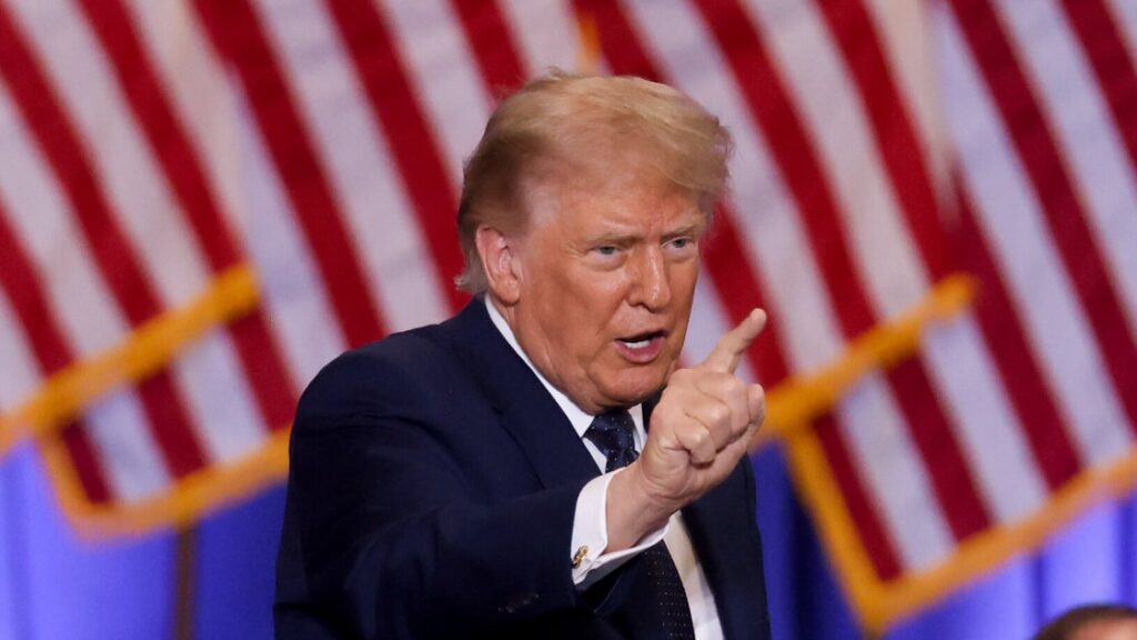 Trump Mock Heckler At Rally During Anti-Trans Tirade