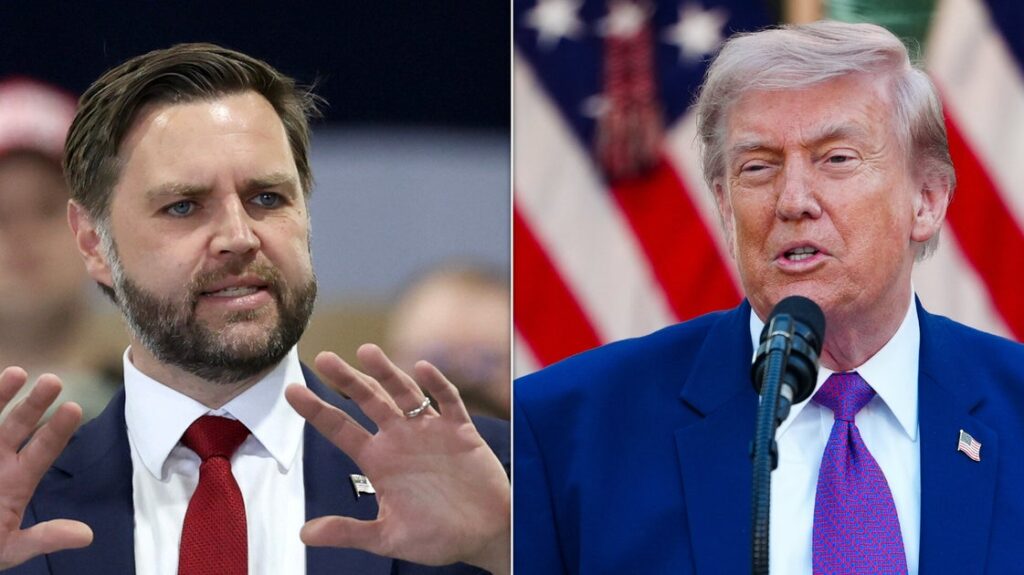 Trump Mocks 'Little Boy' JD Vance In Retelling Of DC Dinner Shooting