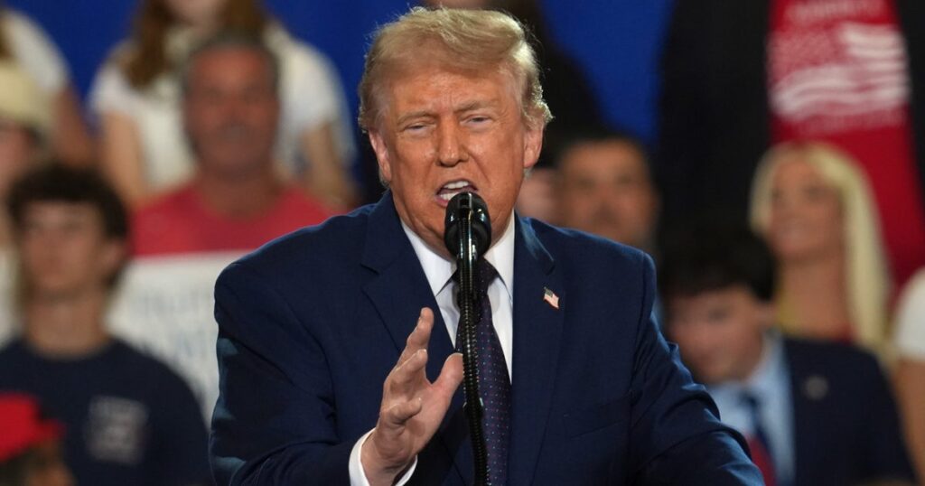 Trump Veers Off-Topic During Speech In New York That Was Supposed To Be On The Economy