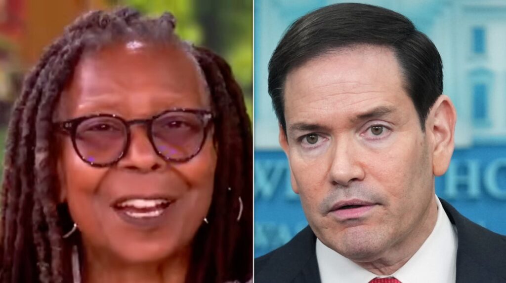 Whoopi Goldberg Turns Marco Rubio's Iran Warning Against Him
