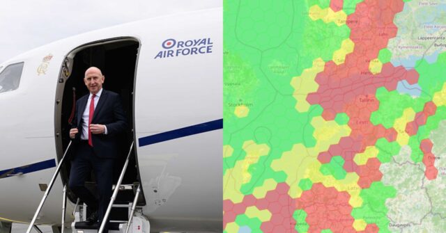 Britain Again Complains Govt VIP Jet Jammed by Russia