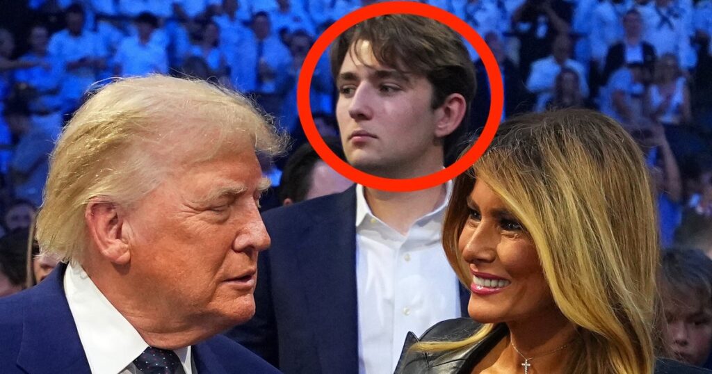 Barron Trump Resurfaces At His Dad’s White House UFC Fight Barron Trump Resurfaces At His Dad's White House UFC Fight