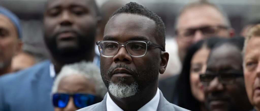 Chicago Mayor Brandon Johnson Makes Shocking Admission About Attending Bears Game That Should Get Him Voted Out