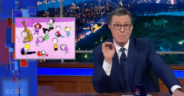 CBS Pays Fee for Stephen Colbert’s Unauthorized Use of ‘Peanuts’ Song During Finale