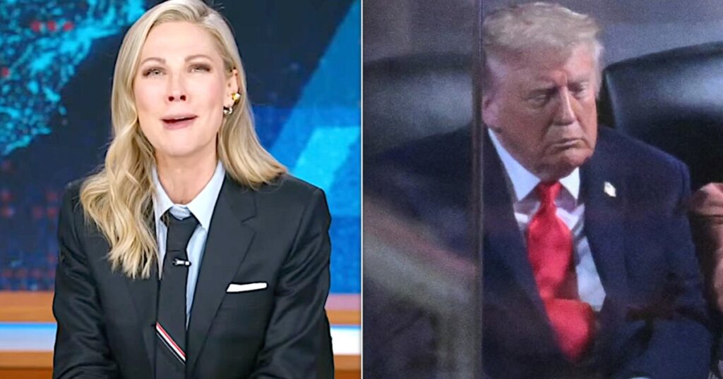 Desi Lydic Crushes Trump For Ridiculous Claim He Made After NBA Finals Appearance