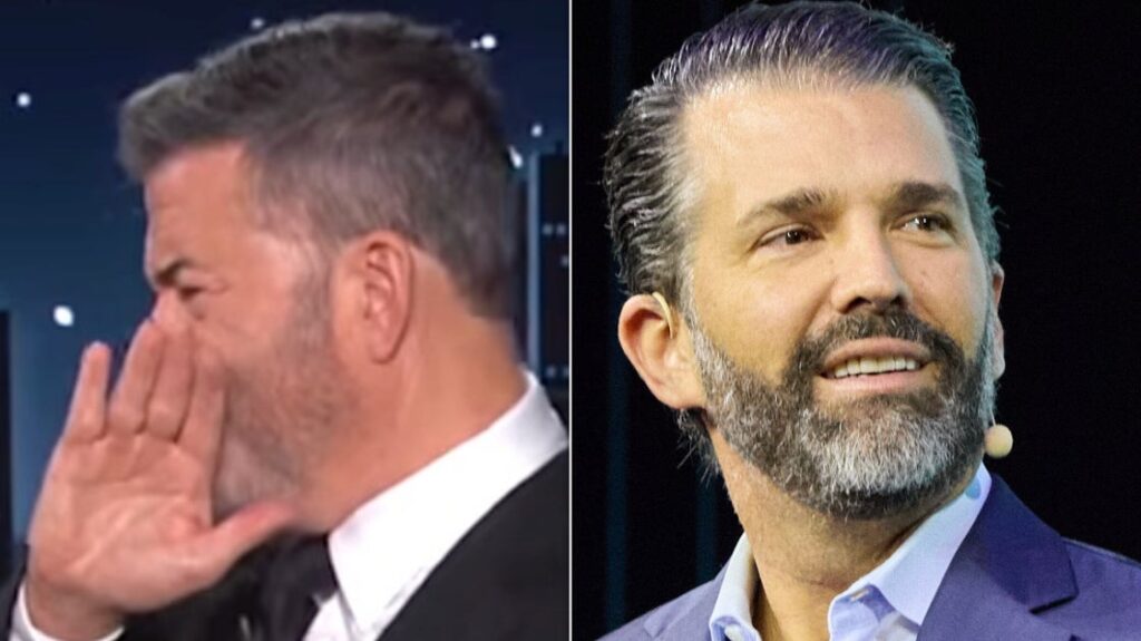 Don Jr. Wedding Moment Causes Jimmy Kimmel To Completely Lose It