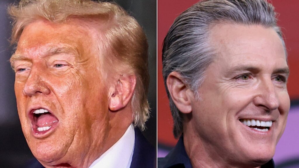Gavin Newsom Taunts 'Sore Loser' Trump Over Sunday Night Meltdown