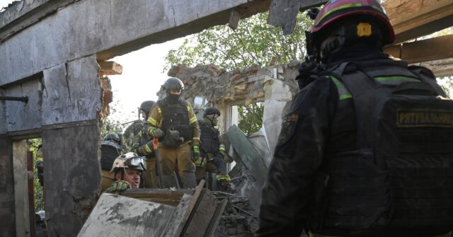 Russia Strike on Apartment Block in Ukraine’s Kharkiv Kills At Least One