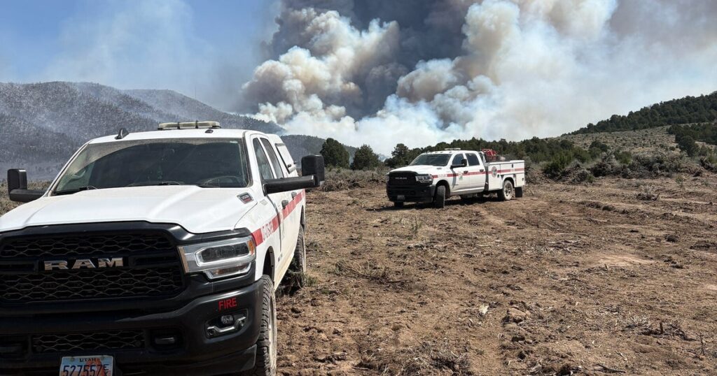 Heat, Wind And Drought Conditions Spark Wildfires In U.S. West