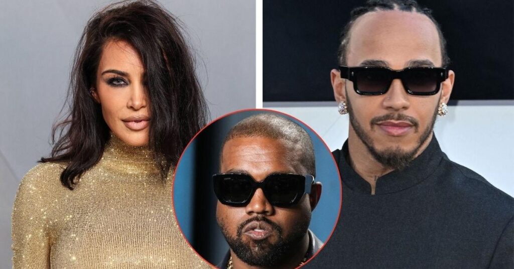 Kanye West Targets Kim Kardashian’s Lewis Hamilton Romance Kanye West Targets Kim Kardashian's Lewis Hamilton Romance