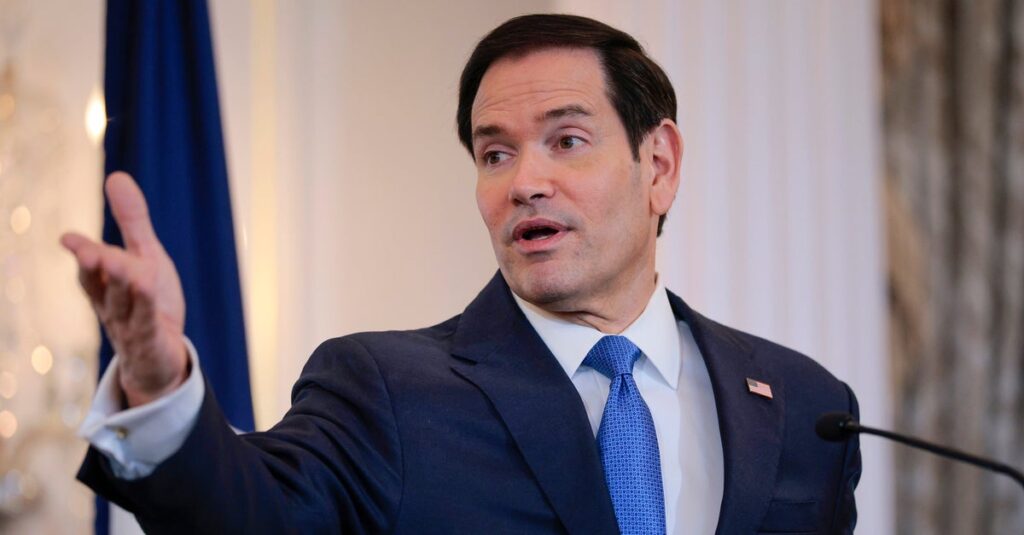 Marco Rubio Strangely Compares UFC With Moon Landing Marco Rubio Strangely Compares UFC With Moon Landing
