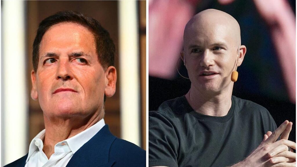 Mark Cuban has a blunt response to Coinbase CEO