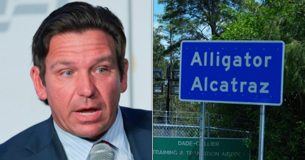 Ron DeSantis Pulls The Plug On Florida’s ‘Alligator Alcatraz’ Immigration Facility Ron DeSantis Pulls The Plug On Florida's 'Alligator Alcatraz' Immigration Facility