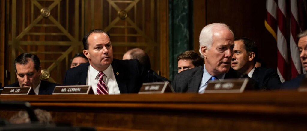 Sen. Cornyn Takes Parting Shots At Mike Lee, SAVE America Act Votes Sen. Cornyn Takes Parting Shots At Mike Lee, SAVE America Act Votes