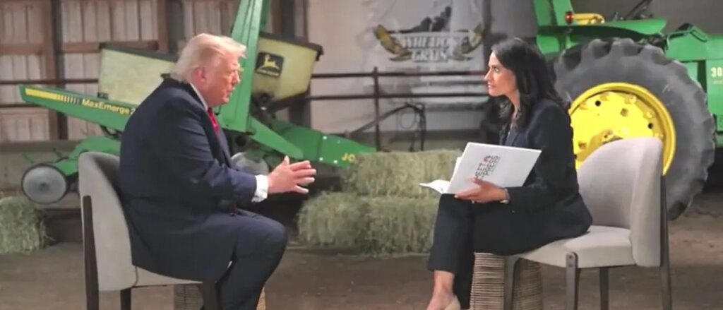 Trump Denies Promising ‘Anything’ About Not Starting Wars To Interviewer. He Was Singing A Different Tune In 2024 Trump Denies Promising ‘Anything’ About Not Starting Wars To Interviewer. He Was Singing A Different Tune In 2024