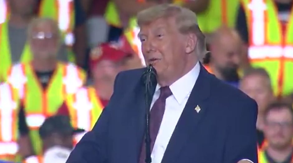 Trump Fantasizes About Muscle Men In Pennsylvania As Republicans Crash And Burn Trump Fantasizes About Muscle Men In Pennsylvania As Republicans Crash And Burn