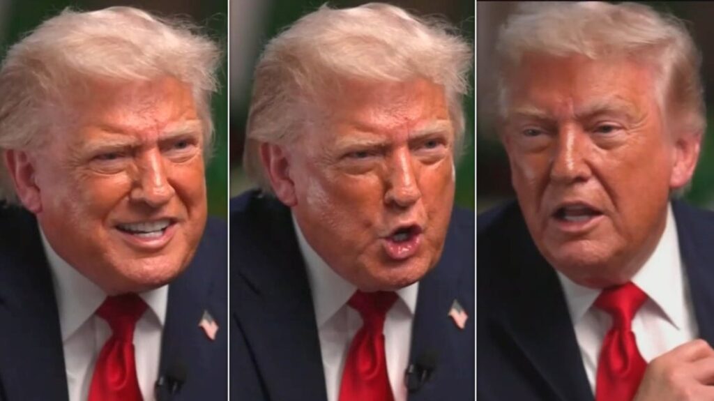 Trump Mocked For Storming Out Of ‘Meet The Press’ Interview Trump Mocked For Storming Out Of 'Meet The Press' Interview