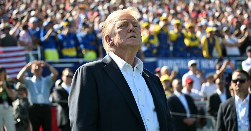 Trump’s Attendance At Big Games Often Jinxes Home Team Trump's Attendance At Big Games Often Jinxes Home Team