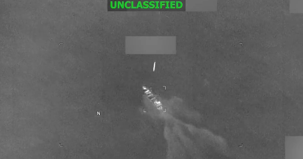 U.S. Attacks Alleged Drug Boat, Killing 2 And Leaving 6 Survivors In Eastern Pacific