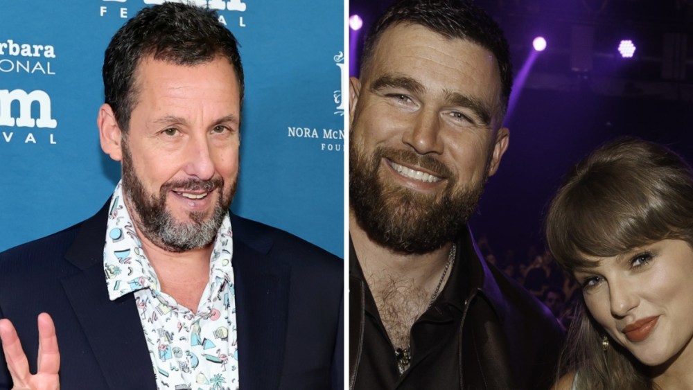 Adam Sandler Officiated Taylor Swift and Travis Kelce’s Wedding Adam Sandler Officiated Taylor Swift and Travis Kelce's Wedding