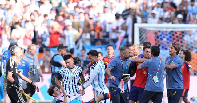 Argentina Brawls with Spain After Crushing Defeat at the World Cup
